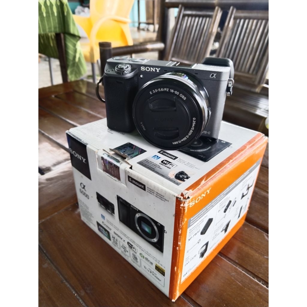 Kamera Mirrorless Sony a6000 TERFAVORIT dark grey