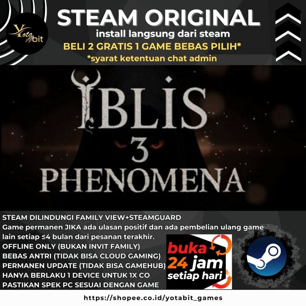 İblis3:Phenomena Offline PC Game Original
