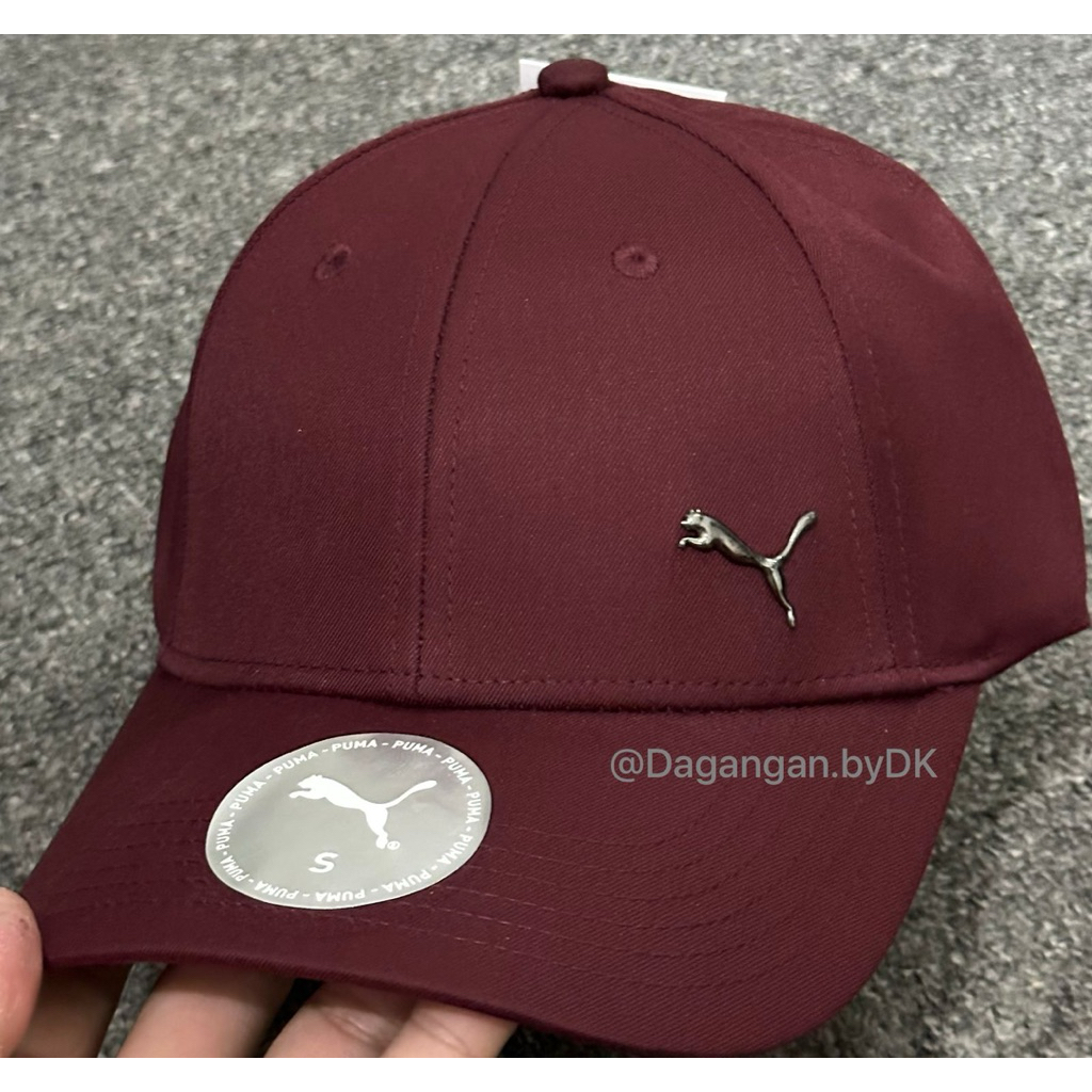 Puma Metal Cap Original Metal Cap Original 100% Red Maroon
