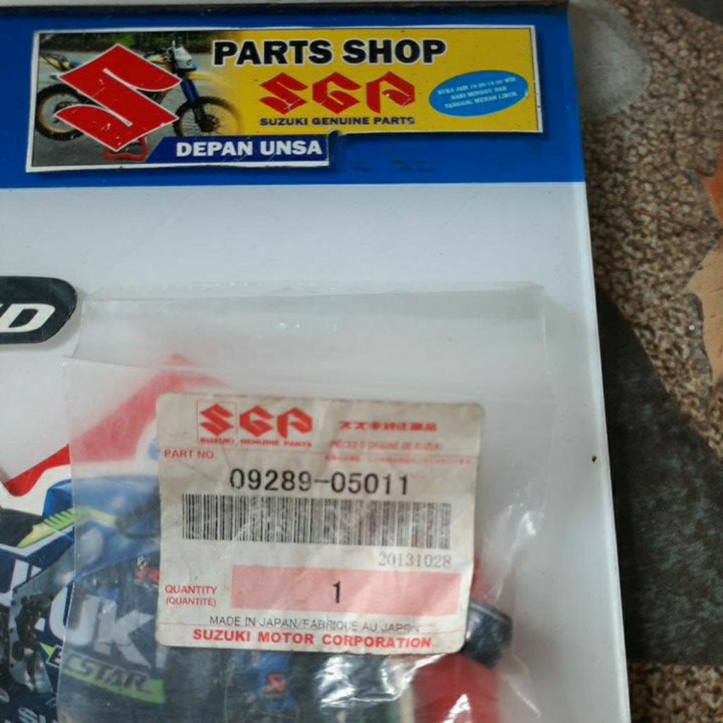 Seal klep suzuki thunder 125 asli suzuki SGP japan