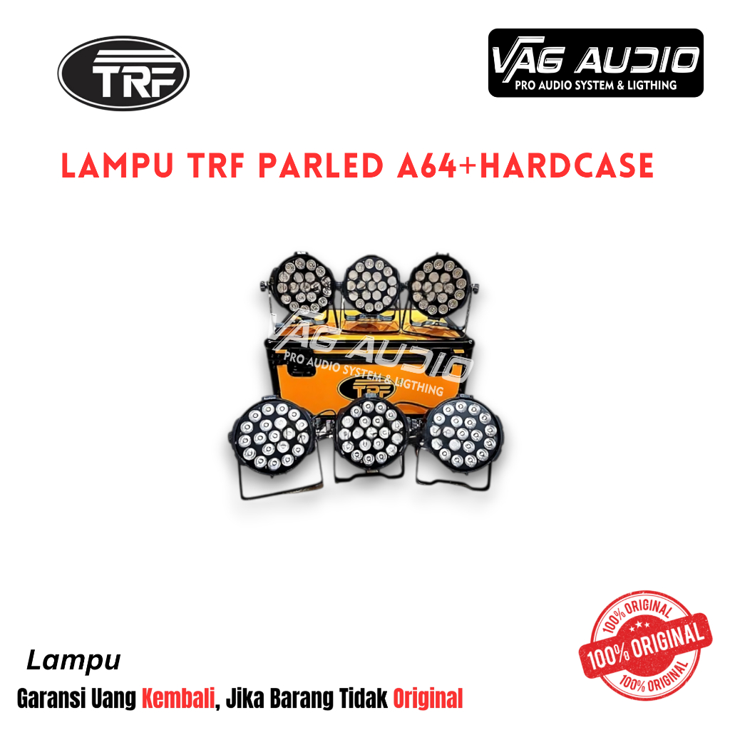 LAMPU TRF PARLED A64 + HARDCASE