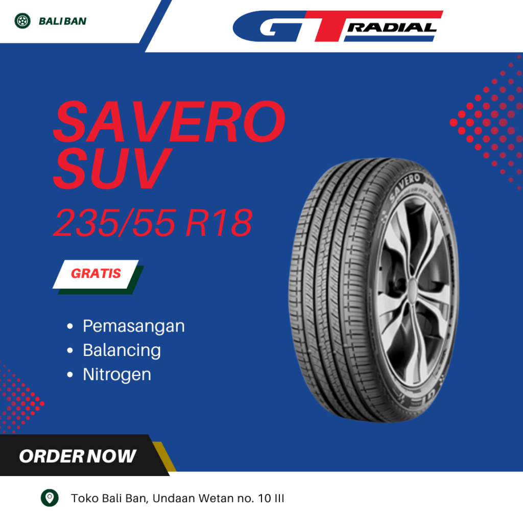 Ban GT Radial Savero SUV 235/55 R18