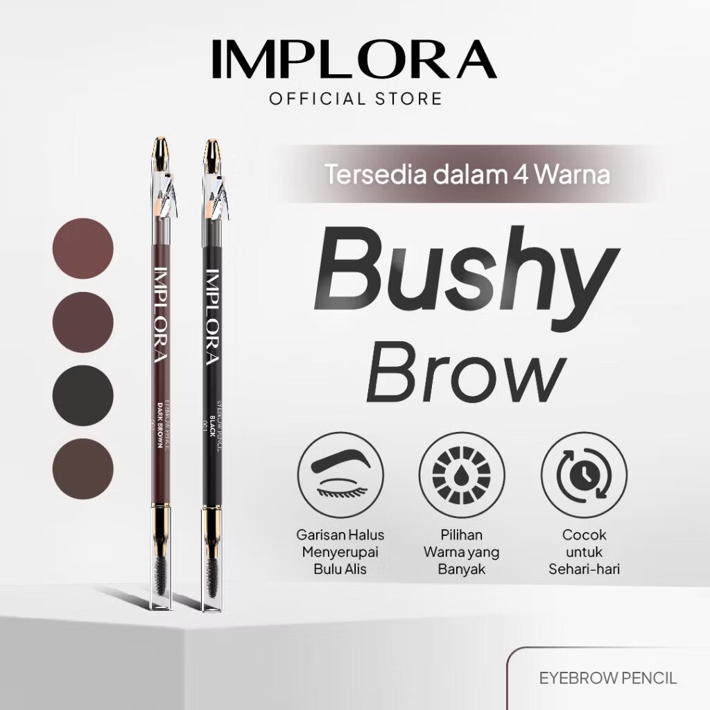 IMPLORA EYE BROW PENCIL SOFT BROW| PENSIL ALIS IMPLORA