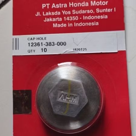 12361383000 Tutup klep clep Tiger/Megapro/Glpro original AHM