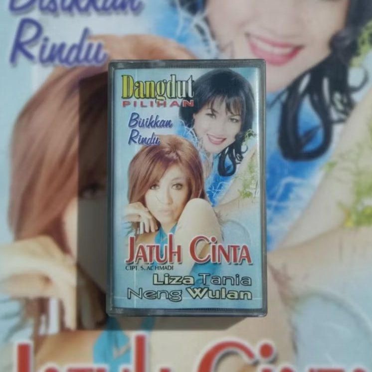 Kaset Dangdut Liza Tania & Neng Wulan - Jatuh Cinta (Ada Lagu Yang Dipotong Durasi)