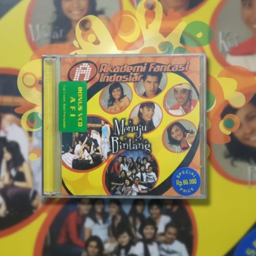 CD & VCD AFI - Akademi Fantasi Indosiar Menuju Bintang /Mulus /2 Disc