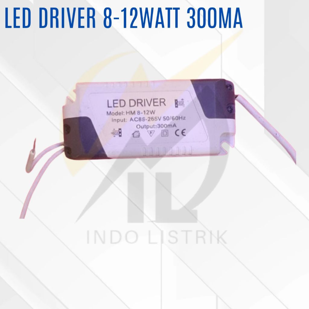 Led Driver Downlight 8-12w 300ma / Led Driver Downlight 12w 300ma