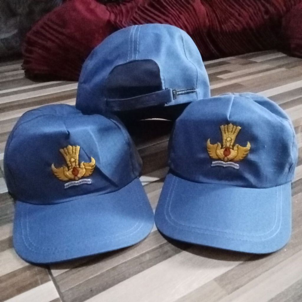 topi SMA belakang rell,allsize ukuran besar