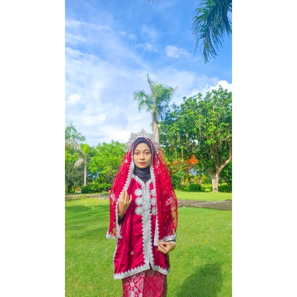 Lamung pene + Sarangan | Baju Adat Sumbawa