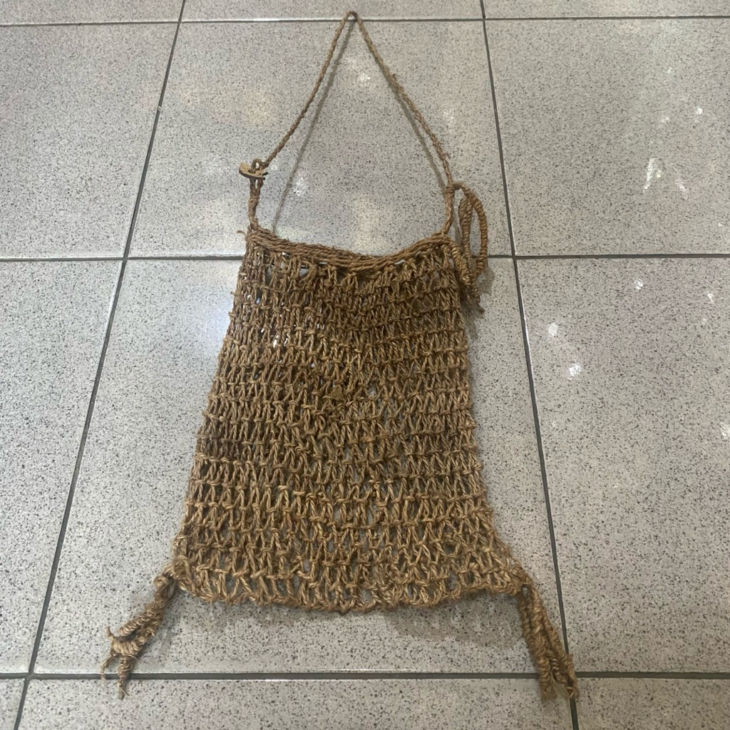 Tas baduy ( tas koja ) asli anyaman kayu terep