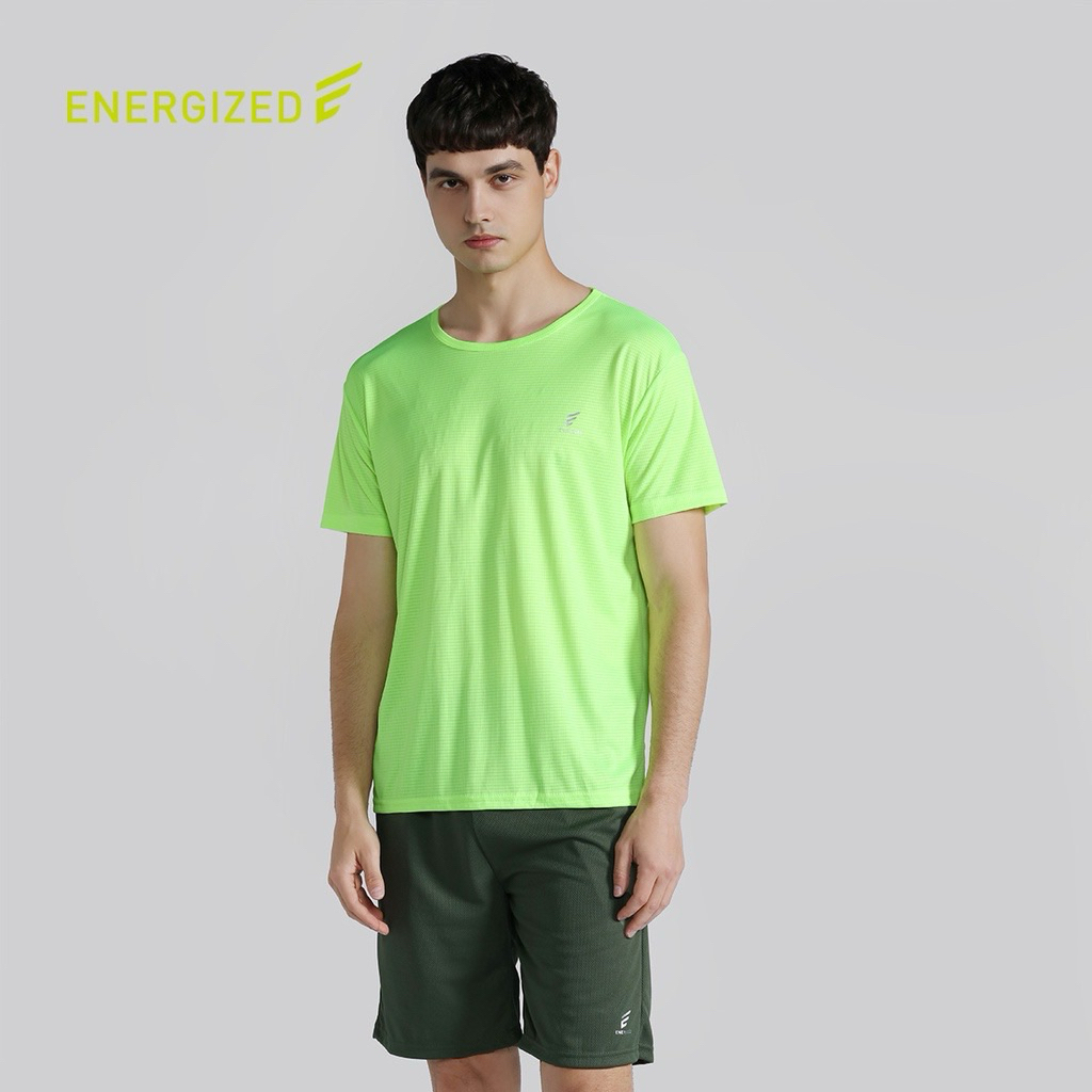 Energized Men's Sports Top Baju Olahraga Gym Size M
