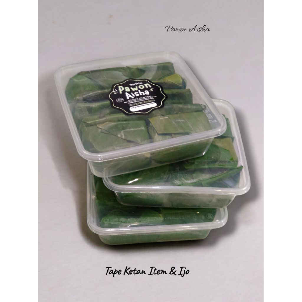 TAPE KETAN ITEM & IJO PREMIUM PAWON AISHA