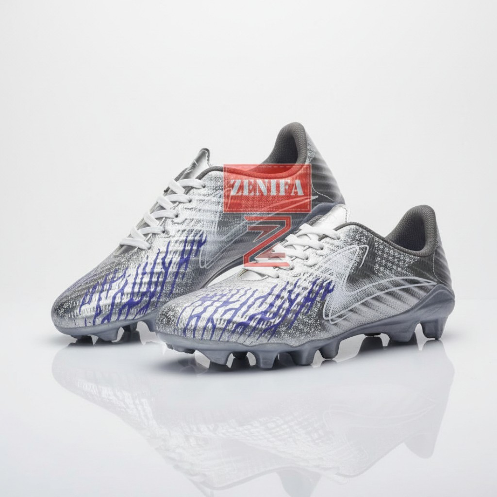 Sepatu Bola Specs Accelerator Lightspeed II 2 Elite IN Venero Silver Abu