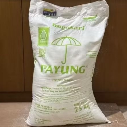 Tepung Terigu Berkualitas Payung 25 KG untuk Roti, Kue, dan Mie