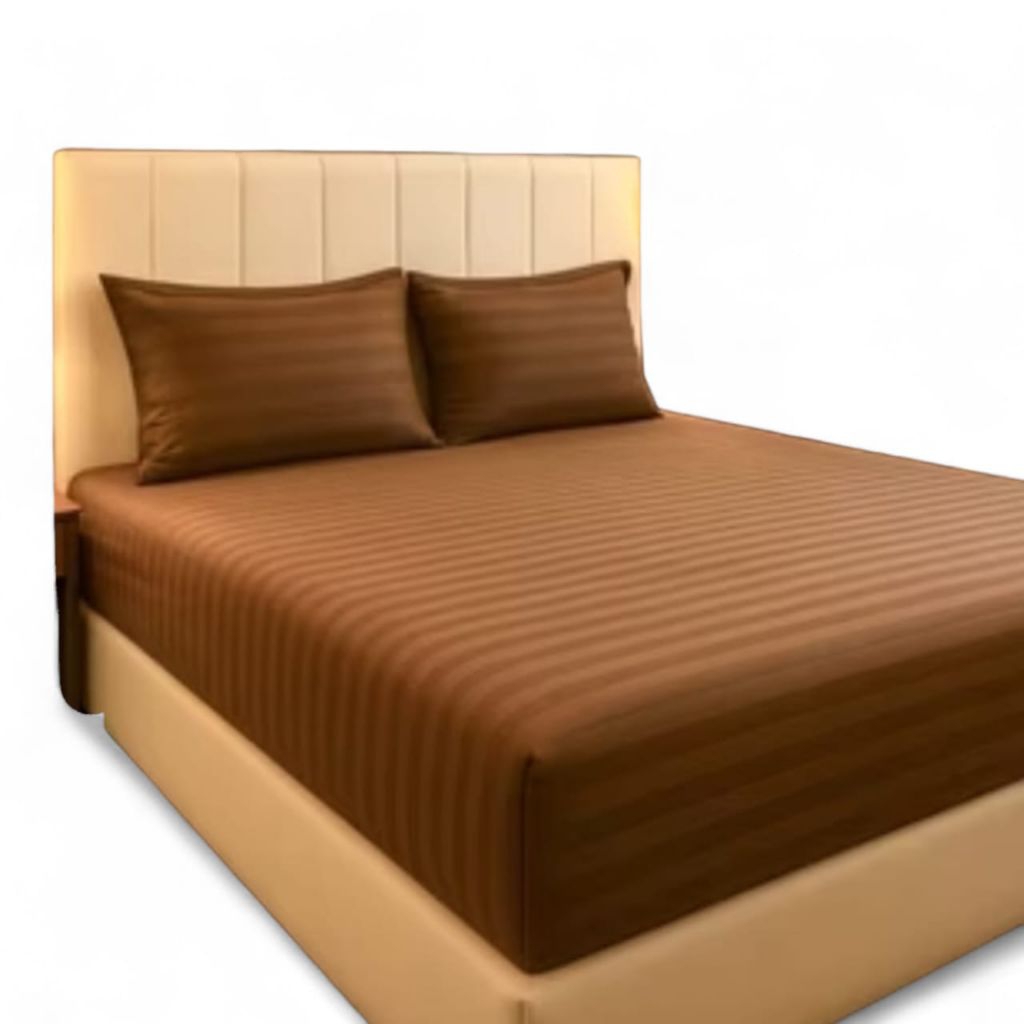 SALE Sprei set salur bahan katun embos katun premium