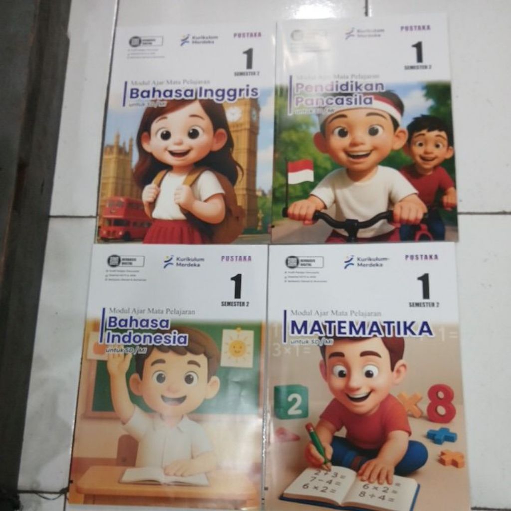 LKS pustaka  Kelas 1 untuk SD MI semester 2 kurikulum merdeka