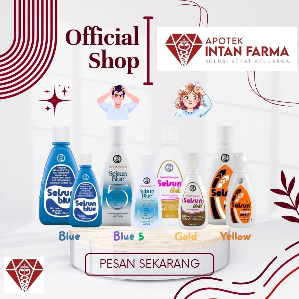 Selsun Sampo ampuh mengatasi ketombe