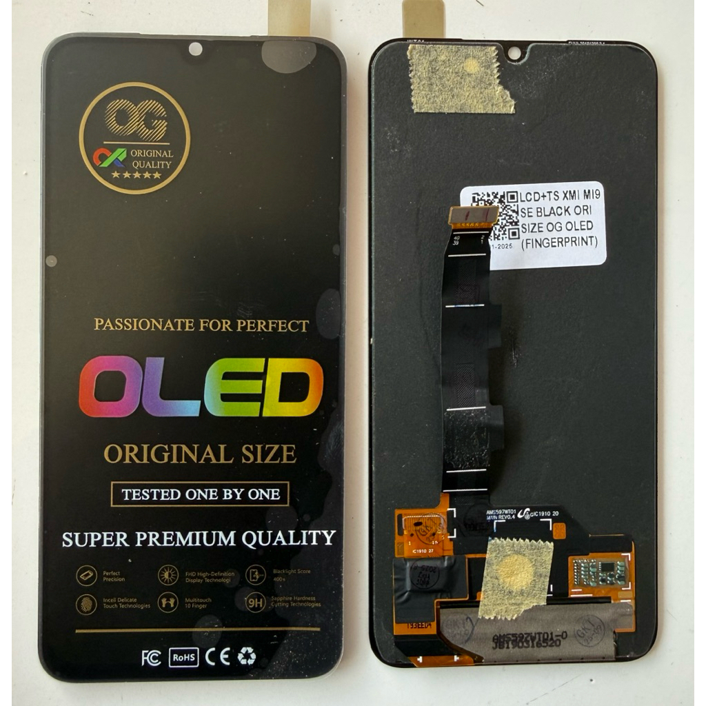 Lcd Xiaomi Mi 9 SE/Mi9 SE Black tictoc/oled fingerprint on