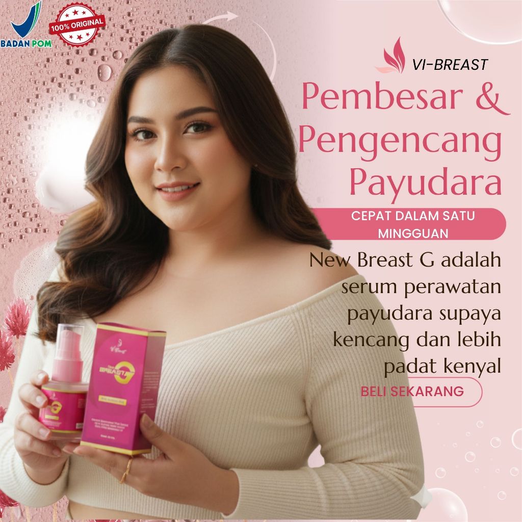 NEW Breast G Serum Pembesar & Pengencang Payudara Terbaik - Breast G Breast Serum Pengencang Payudar