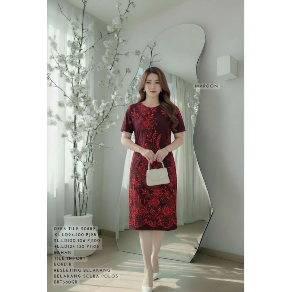 DRES TILE MIX SCUBA 20889 PREMIUM/ DRES PESTA TILE / DRES IMLEK CNY