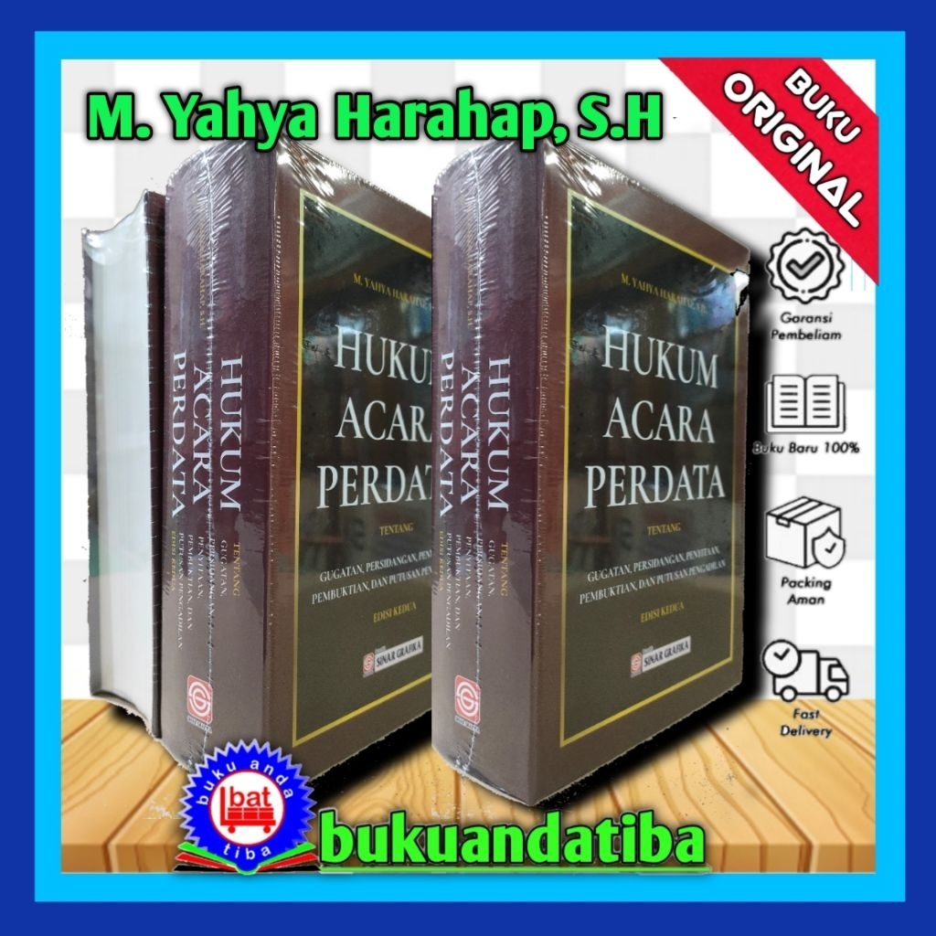 BUKU HUKUM ACARA PERDATA - M. YAHYA HARAHAP SH - ORIGINAL