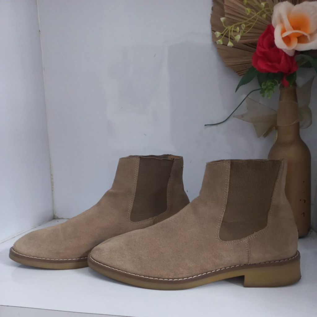 sepatu chelsea boots zara sz.41 cakep