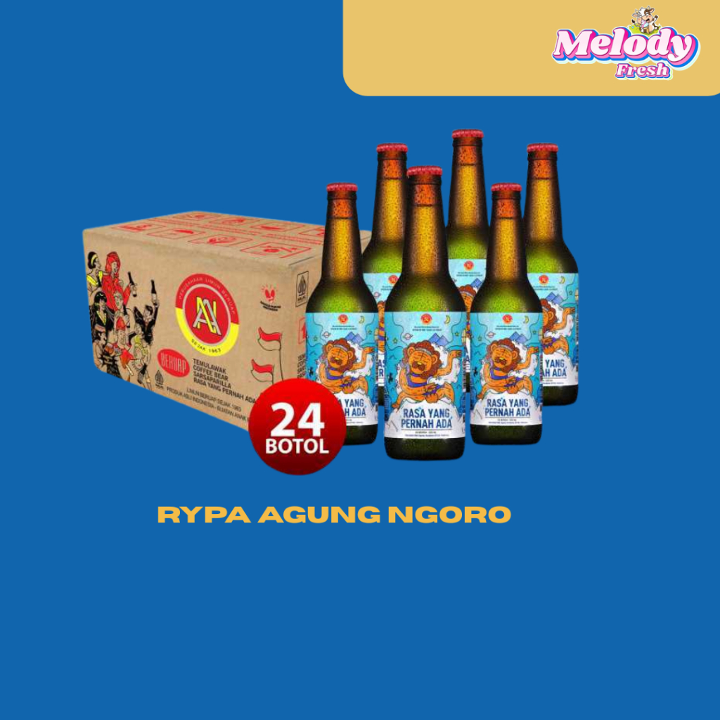 Rasa Yang Pernah Ada Limun jadul AN Halal Agung Ngoro Paket Isi 24 Botol HALAL