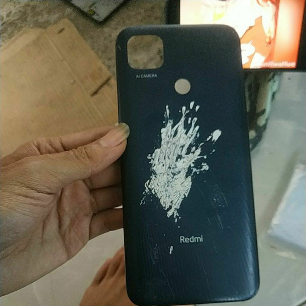 BACKDOOR BEKAS REDMI 9C MINUS SEPERTI DI GAMBAR