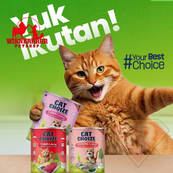 CAT CHOIZE KALENG 400g | Makanan Basah Adult & Kitten