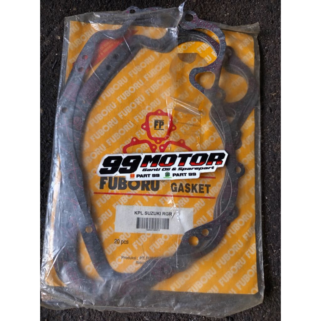 paking perpak gasket bak blok kopling suzuki rgr 150