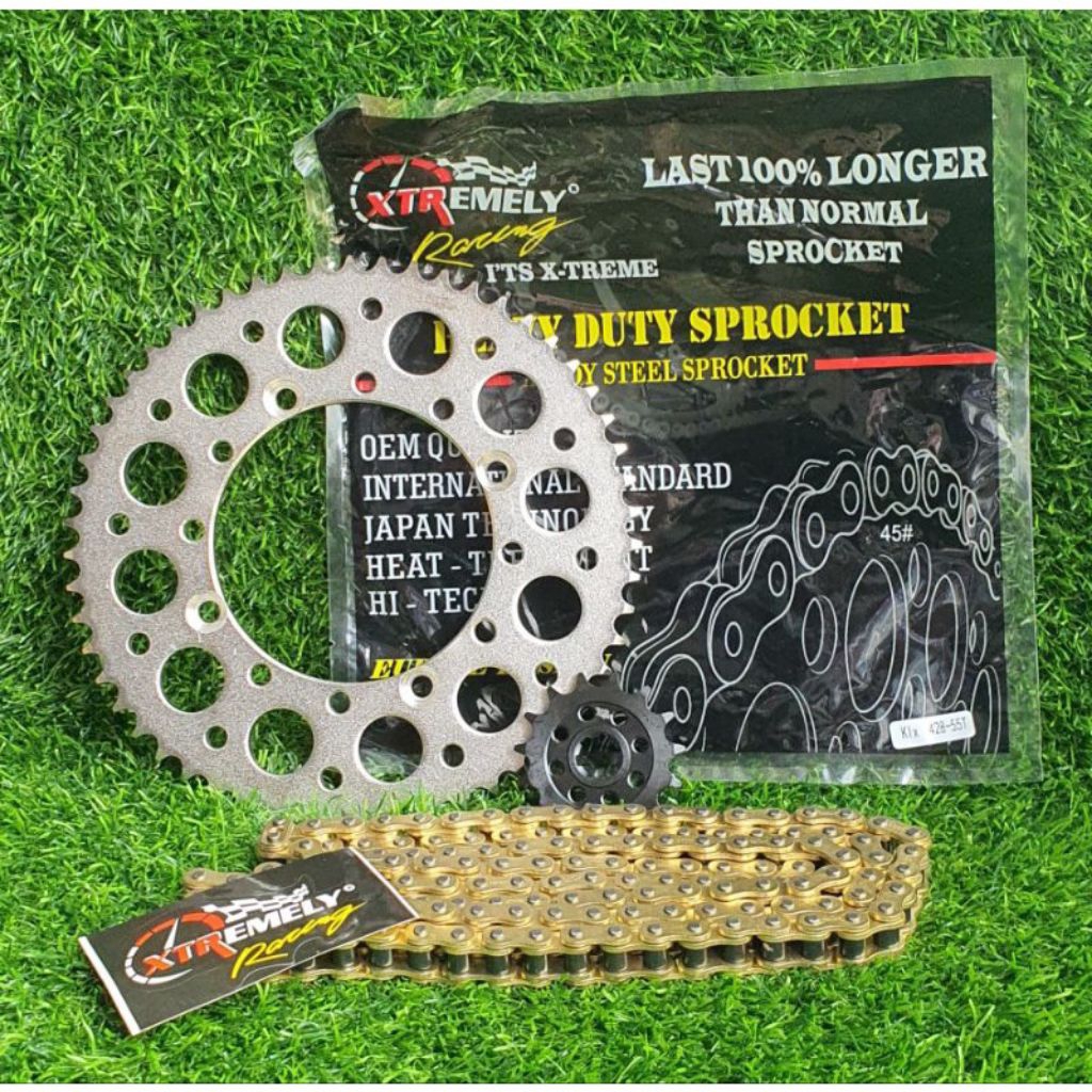 GEAR SET (GIR SET) KLX 150 / D TRACKER XTREMELY RACING