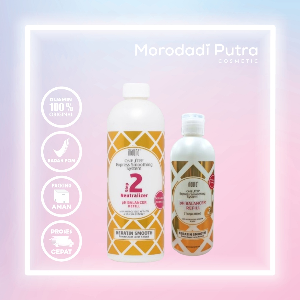 Inaura One Step Express Smoothing System Step 2 Neutralizer pH Balancer Refill