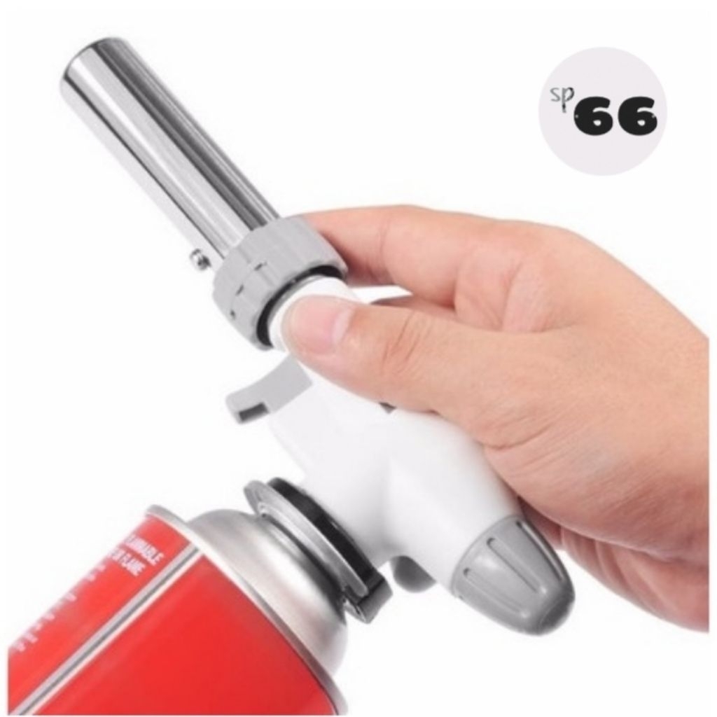 TORCH GUN Kepala Portable Gas Torch Flame Gun Butane Blow Torch Gun alat las heating mentai brulee a