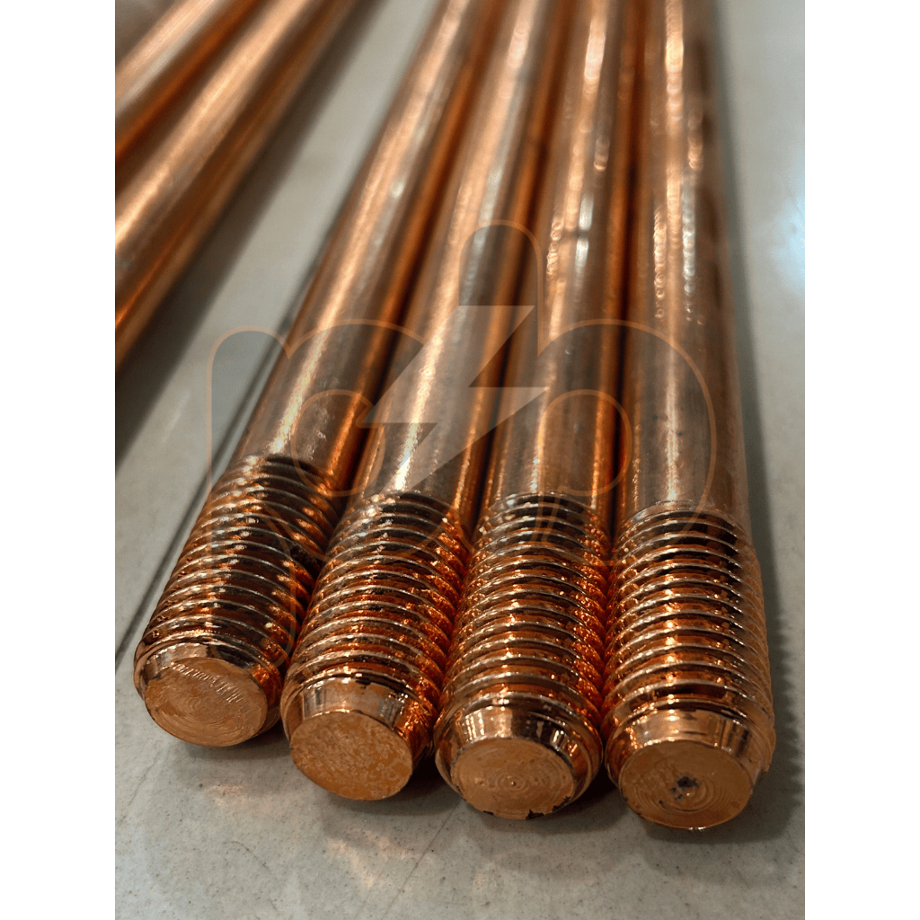 Copper Bonded 3/4 Inch Import / Rod Copper Bonded / Grounding Rod Copper Bonded 3/4" / Besi Lapis Te