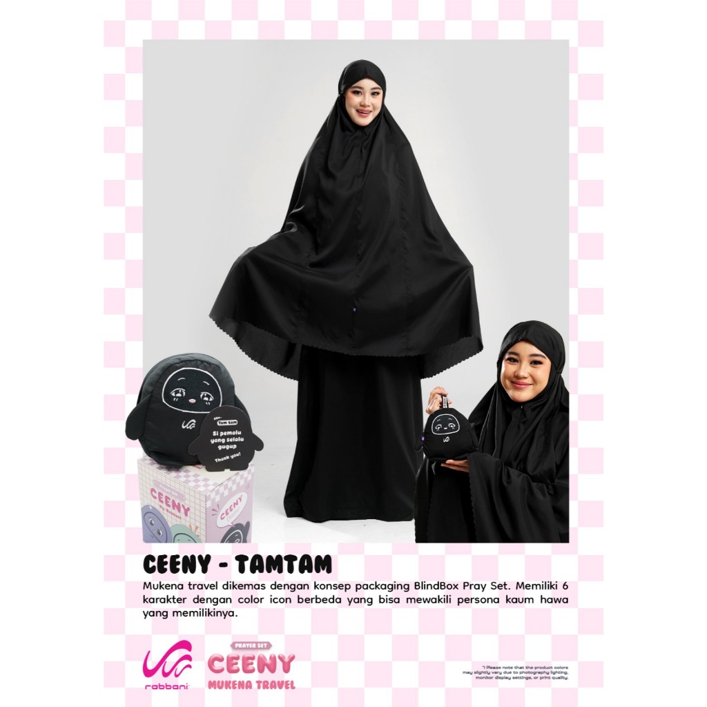 RABBANI - MUKENA TRAVEL DEWASA MUKENA PREMIUM CEENY ORIGINAL RABBANI