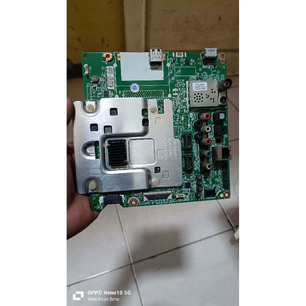MAINBOARD TV LED LG 43 INCH MODEL 43UH610T-TB MOTHERBOARD MOBO MESIN