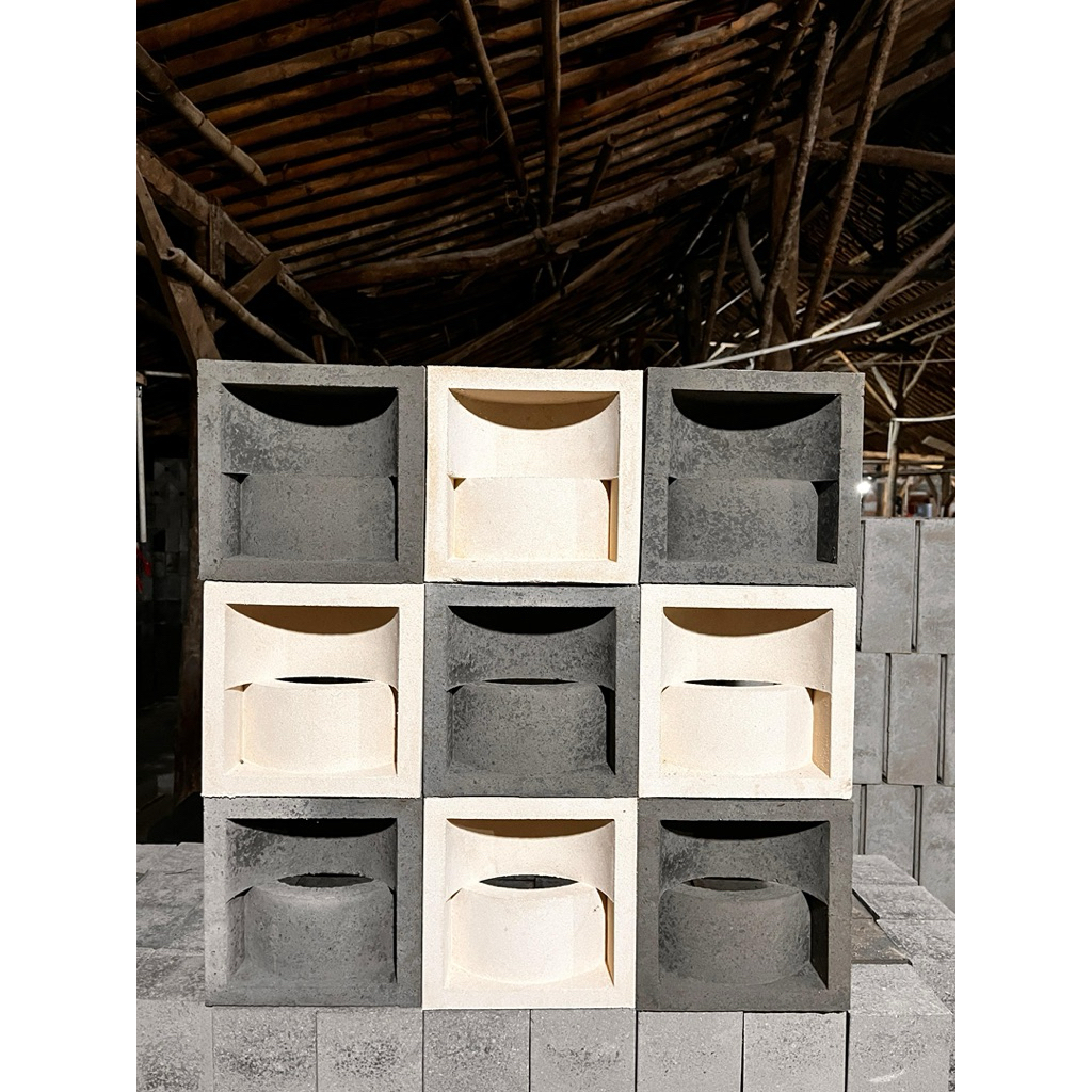 Roster beton minimalis||Roster”motif lingkar gonjing”Roster 2 sisi||Anti tampias RoterOlShopStore