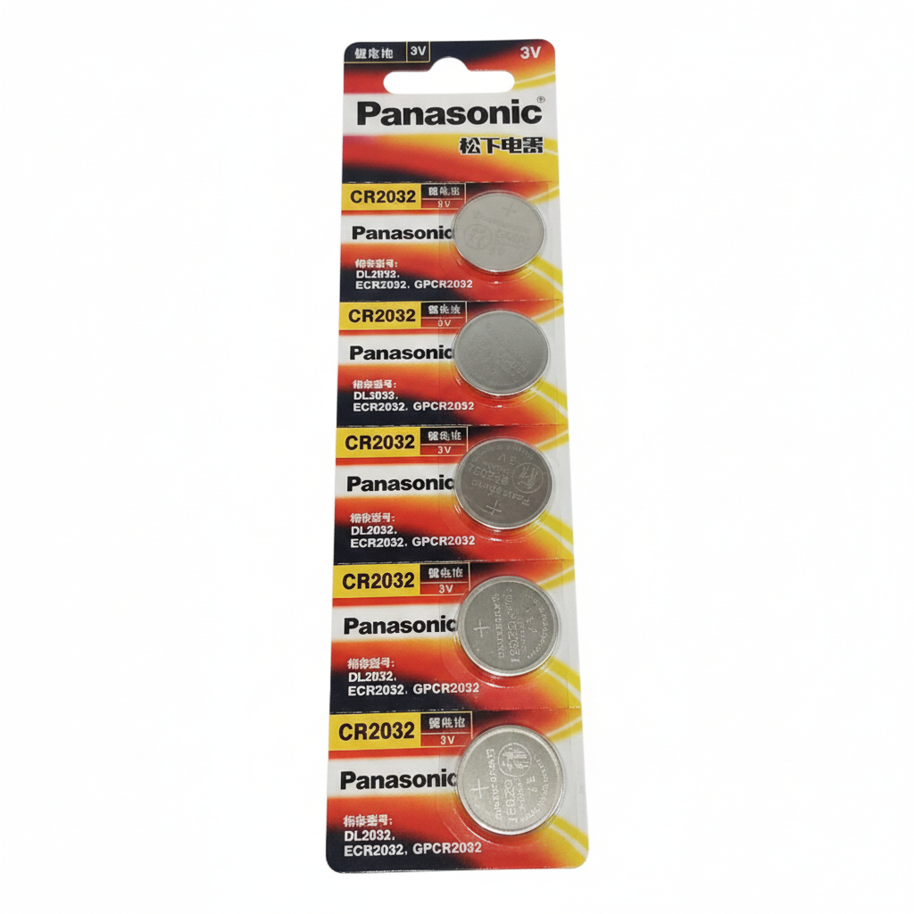 Baterai Panasonic CR2032 Lithium Battery Cmos CR 2032