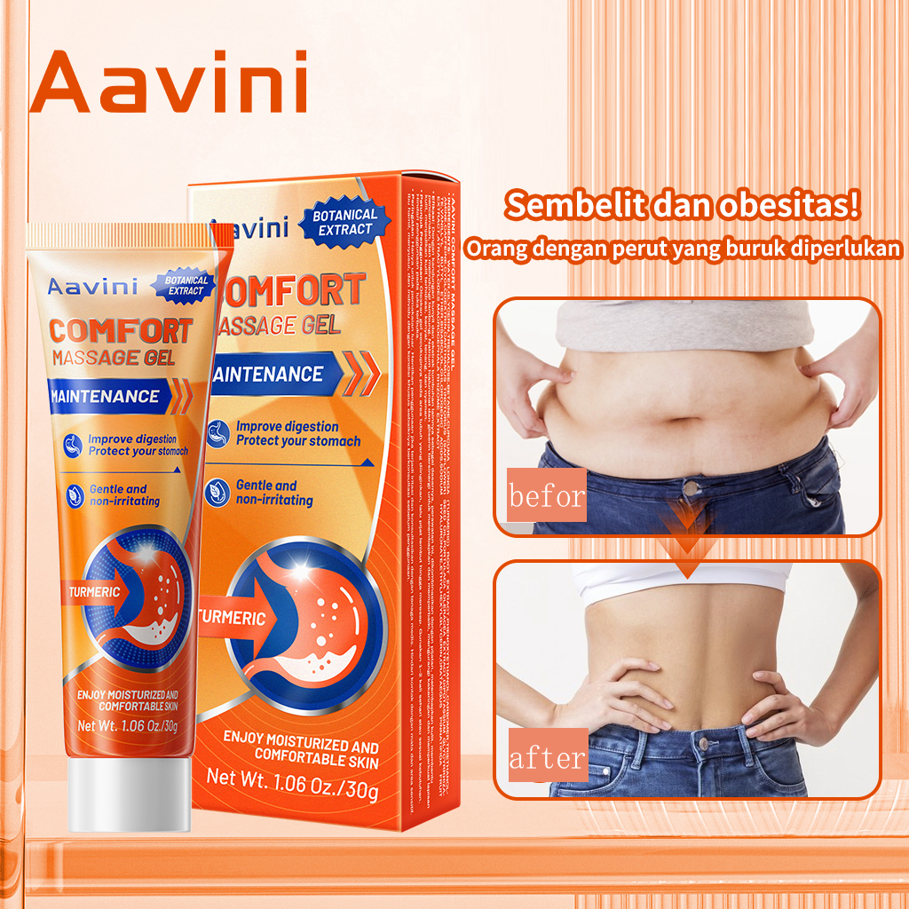 Produk Asli Resmi Aavini Comfort Massage Gel & Cocok untuk orang perkotaan sibuk (pola makan tidak t