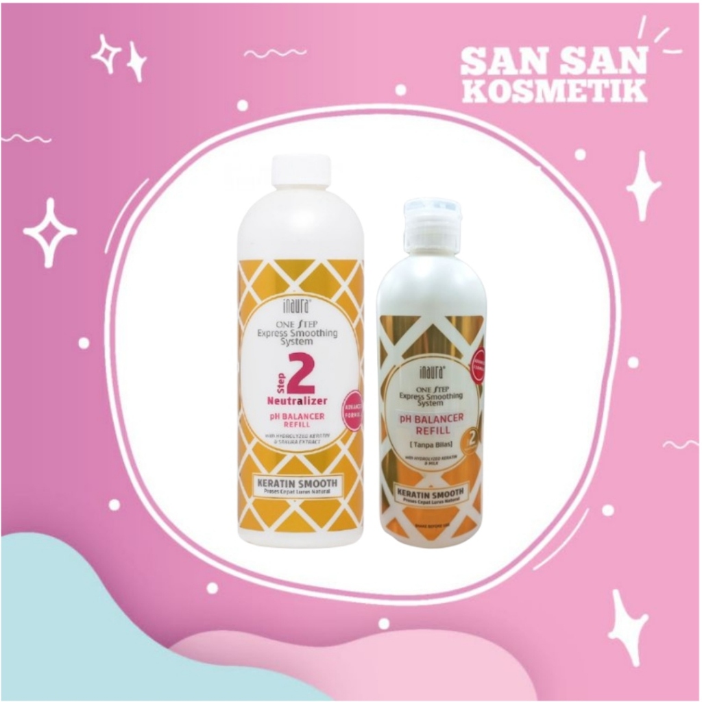 Inaura One Step Express Smoothing System Step 2 Neutralizer pH Balancer Refill
