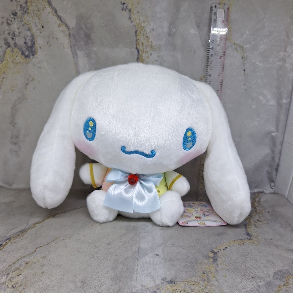 Sanrio Characters Cinnamoroll Ichigo Shimbun 50th Anniversary Big Plush FURYU