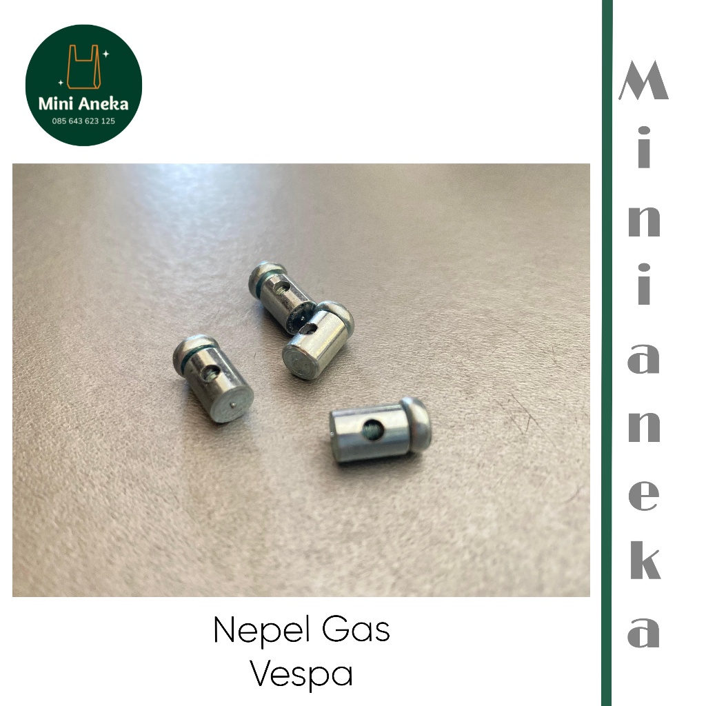 (Isi 10 pcs) Nepel Gas Vespa / Nepel Gas M4 Nepel Kabel Gas Vespa Klasik