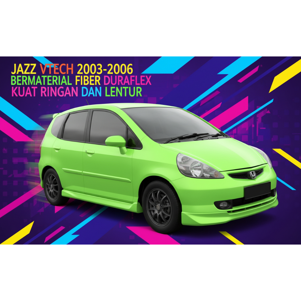 bodykit jazz vtec gd3 2003 2004 2005 2006 bodikit jazz body kit jazz vtec