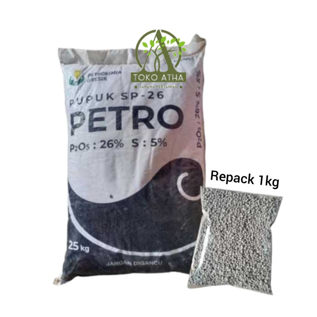 Pupuk Sp 26 Original Petro Kimia Gresik Repack 1kg