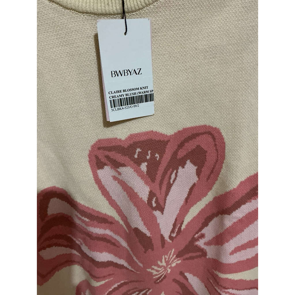 CLAIRE BLOSSOM KNIT BWBYAZ