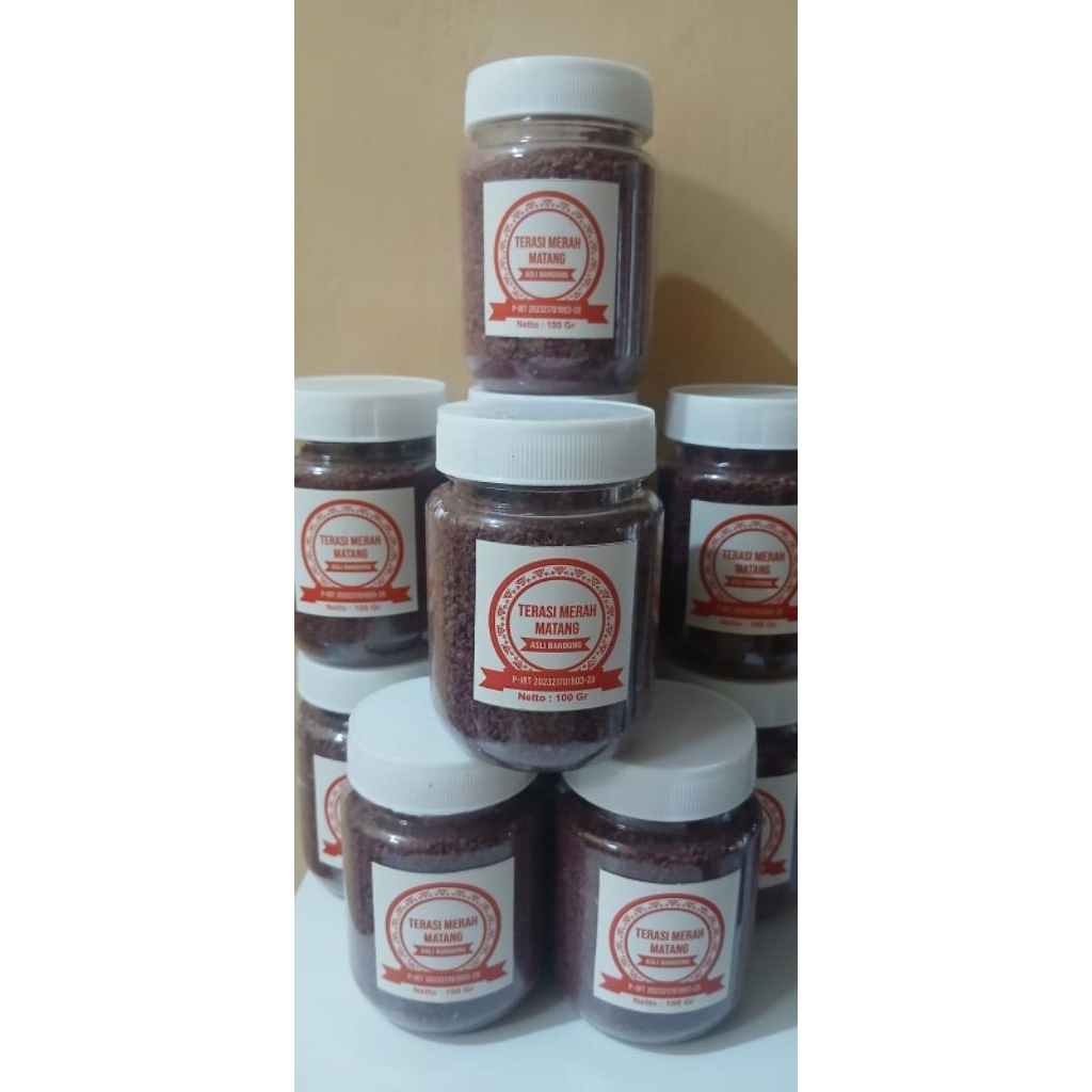 Terasi Matang Merah khas Bandung