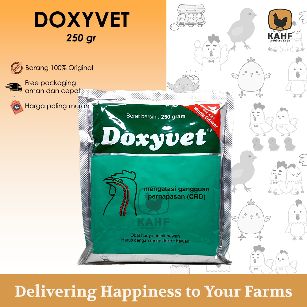 Doxyvet 250 gram Obat Ngorok / CRD Ayam