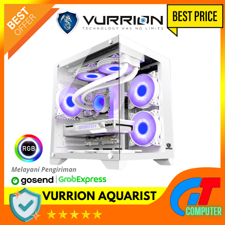 PC AMD Gaming Ryzen 5 5600XT ( RX 7600 8GB DDR6 ) Siap Gaming Editing Rendering