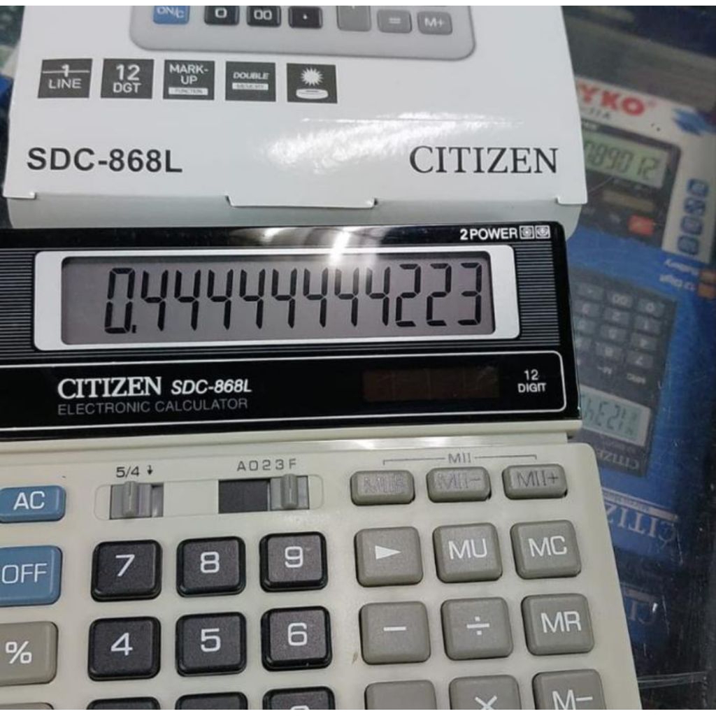 Kalkulator Citizen SDC 868L / Calculator CITIZEN 868L