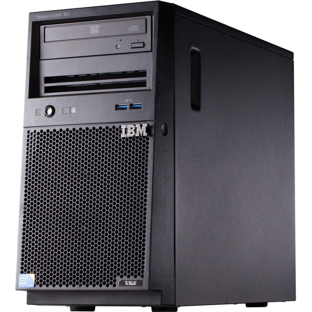 IBM Lenovo System x3100 M5 - Xeon E3-1220V3 3.1 GHz - 16 GB - SSD128GB - HDD1TB Ori - VGA nVidia GT2